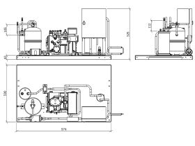 Tecumseh Semi Hermetic Receiver Unit SHR4521ZHR
