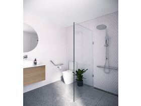 Mizu Drift Assisted Living Straight Rail & Angled Rail Chrome