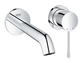 GROHE Essence New Wall Basin Mixer Set Trimset 180mm Chrome (5)