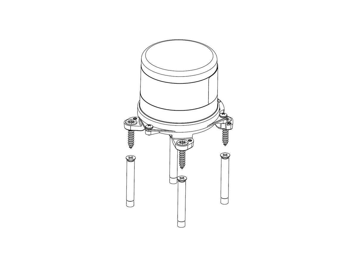 Hero - Milli Etch Floor Mounted Rough In Assembly