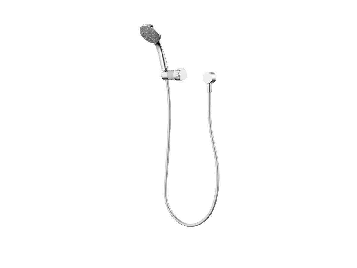 Hero - Posh Solus MK3 Grab Single Rail Shower Conversion Kit 1 Function with Wall Water Inlet Chrome (4 Star)