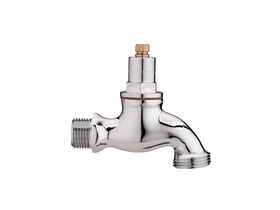 Hero - Dura Hose Bib Male Spline Vandal Proof Less Key 15mm Chrome Lead Free