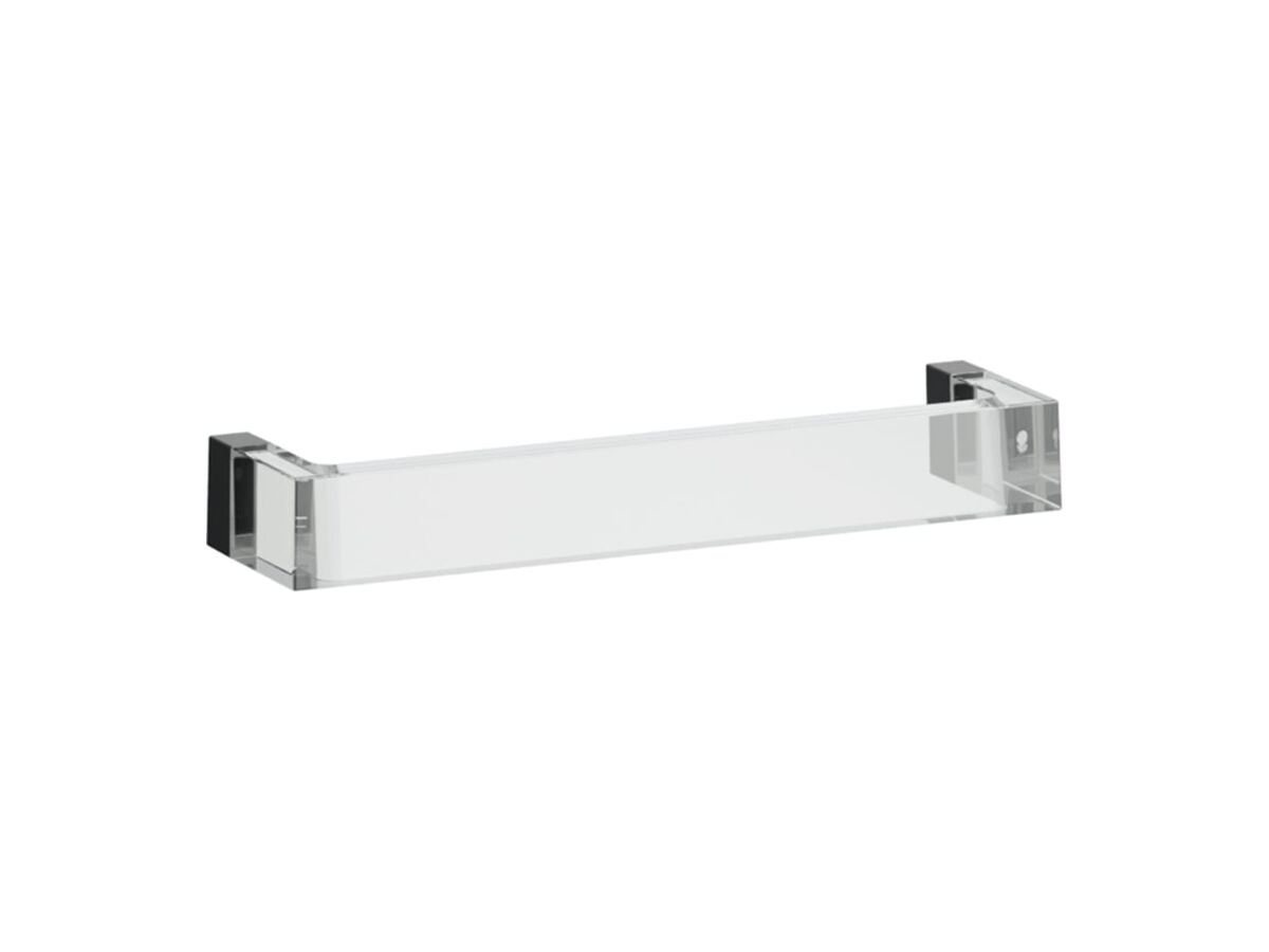 LAUFEN Kartell Towel Rail 300mm x 75mm x 40mm Transparent Crystal