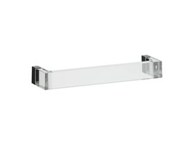 LAUFEN Kartell Towel Rail 300mm x 75mm x 40mm Transparent Crystal