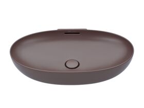 Supporting Image - LAUFEN Alessi Counter Basin 700mm Matte Cafe - Front 3 Qtr