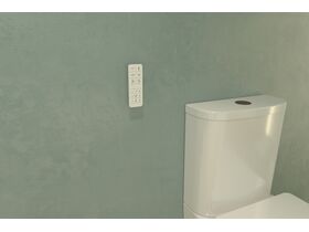 In Situ - Caroma Forma II Bidet Cleanflush Close Coupled Back to Wall Overheight Toilet Suite Gloss White (4 Star) - Remote