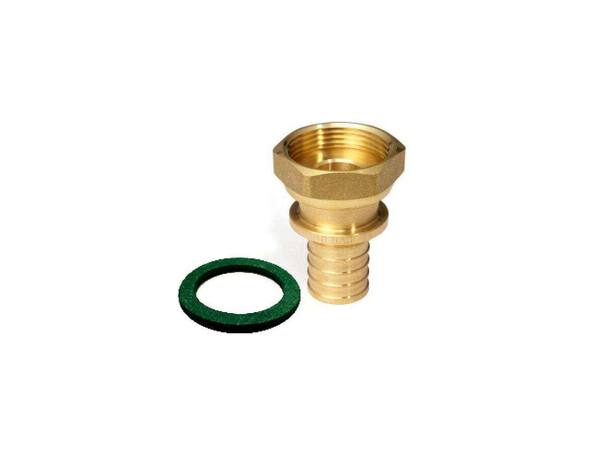 Rehau No.62 Tap Connector Straight Female Gasket