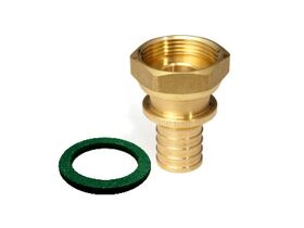 Rehau No.62 Tap Connector Straight Female Gasket
