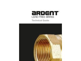 Ardent Brassware Product Guide