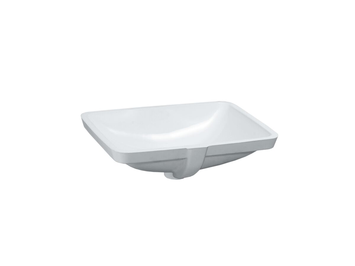 LAUFEN Pro S Undercounter Basin with Overflow 525x400 White