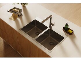 Memo Oscar Double Bowl Sink