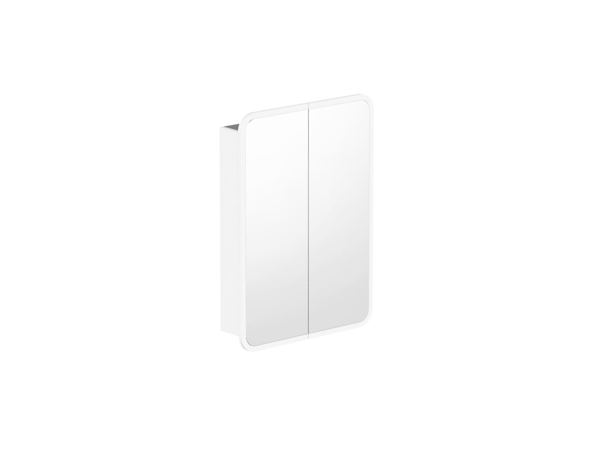 Supporting Image - Kado Lux Framed 2 Door Mirror Shaving Cabinet 600mm x 840mm