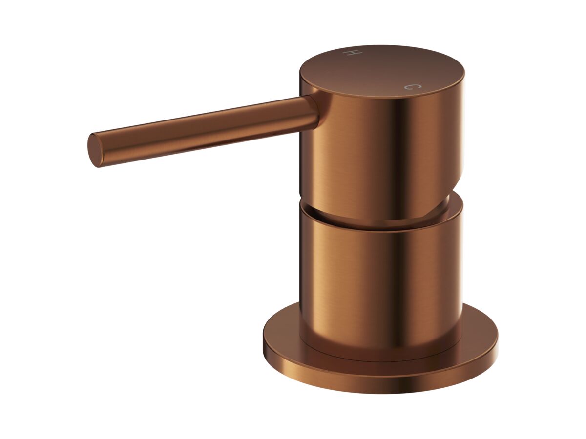 Hero - Mizu Drift Hob Mixer Brushed Bronze Lead Free