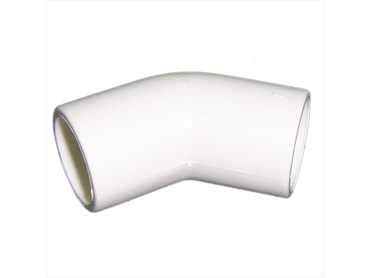 Propipe uPVC Sweep Bend 45 Degree