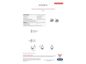 Specification Sheet - Sussex Scala Washing Machine Stops Chrome Lead Free