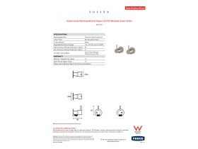 Specification Sheet - Sussex Scala Washing Machine Stops LUX PVD Brushed Oyster Nickel