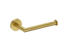 Mizu Drift Reversible Toilet Roll Holder Brushed Brass