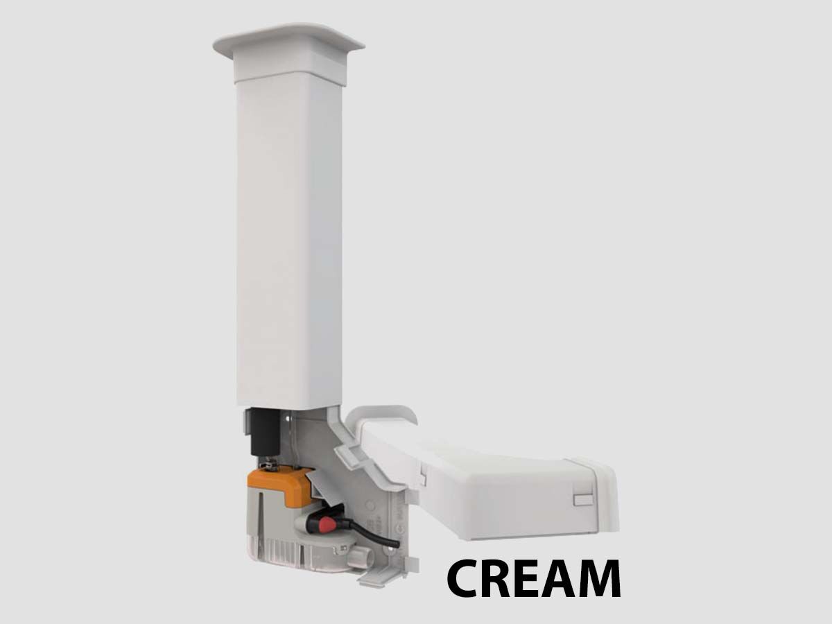 Sauermann Delta Condensate Pump Kit 20L/H with Cream 80 x 60mm Trunking