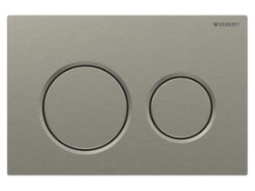 Hero - Geberit Omega01 Dual Flush Button Brushed Nickel