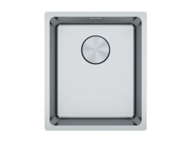 Hero - Franke Brookmore Single Bowl Sink 360mm No Taphole with Overflow Stainless Steel