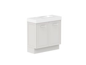 Supporting Image - Kado Lux Ensuite All Door 900mm Floor Mount Centre Basin 90mm Top
