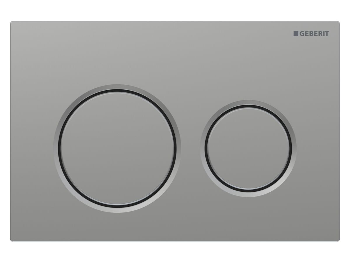 Hero - Geberit Omega01 Dual Flush Button Matte Chrome