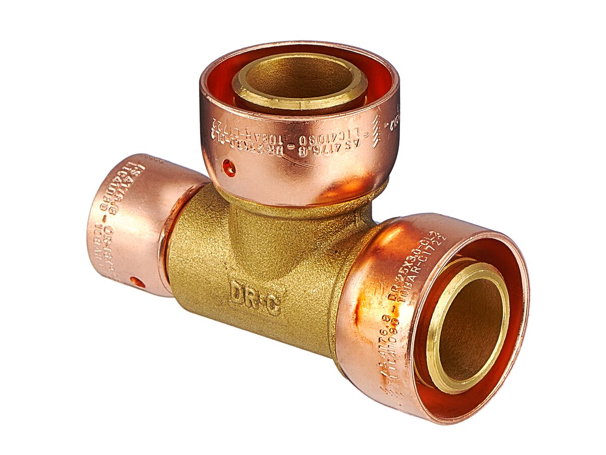 Auspex Tee 25mm x 16mm x 25mm
