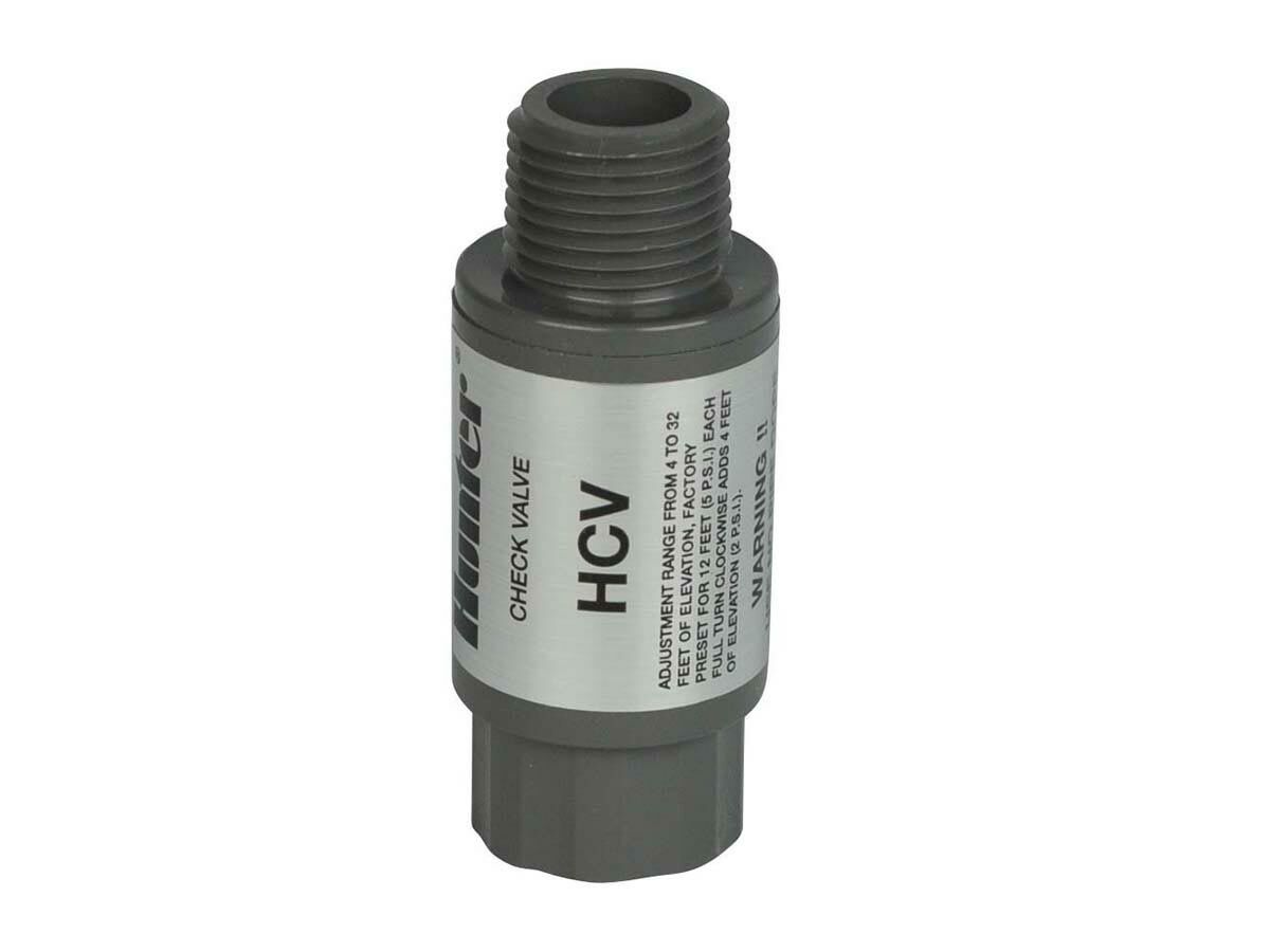 Hunter Adjustable Check Valve