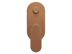 Supporting Image 2 - Mizu Soothe MK2 Shower Mixer with Diverter Kit Brushed Bronze - Front