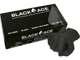 Black Ace Disp Nitrile Glove (100)