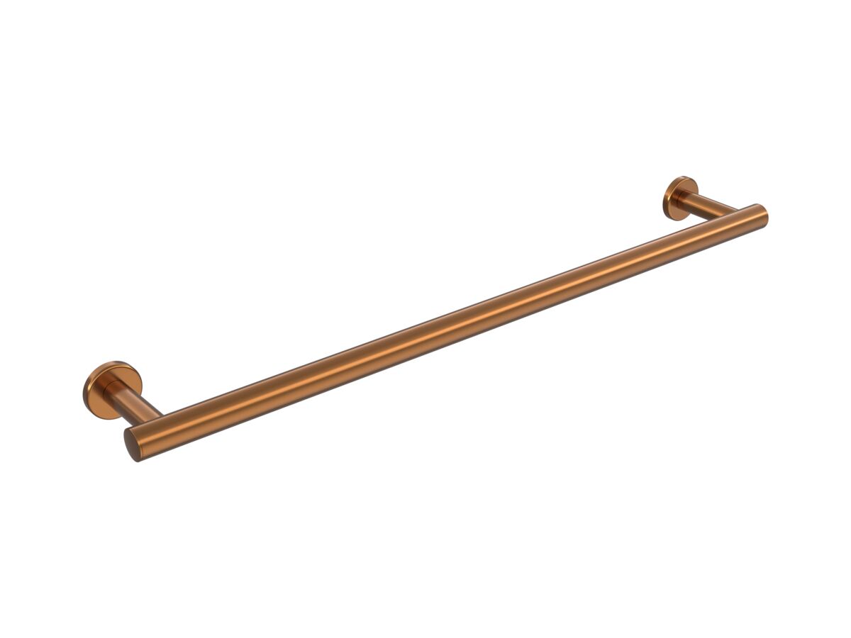 Hero - Mizu Drift Single Towel Rail 600mm Brushed Bronze