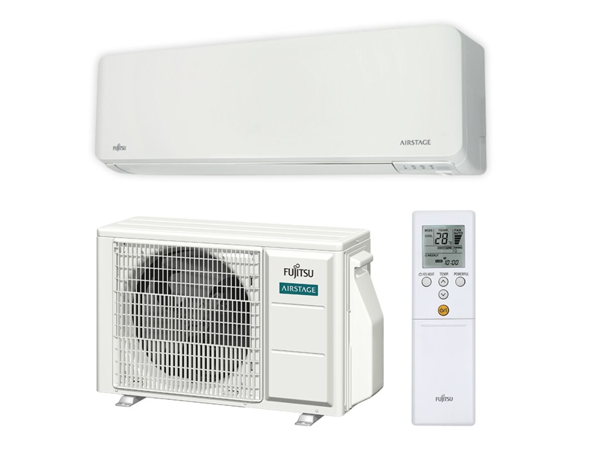 Fujitsu Lifestyle Series 2.5kW - 3.5kW Wall Mounted Reverse Cycle Set (Indoor & Outdoor)