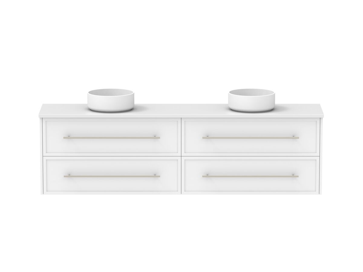 Supporting Image - Kado Lux Ensuite All Drawer Twin 1800mm Wall Hung Double Basin 20mm Top Shaker