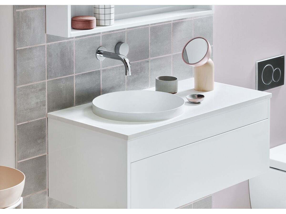 Sussex Pure Wall Basin Outlet 160mm Chrome (3 Star)