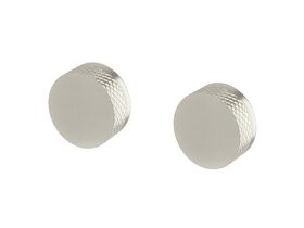 Sussex Pure Progressive Dual Mixer Tap System with Diamond Textured Handles PVD Brushed Nickel