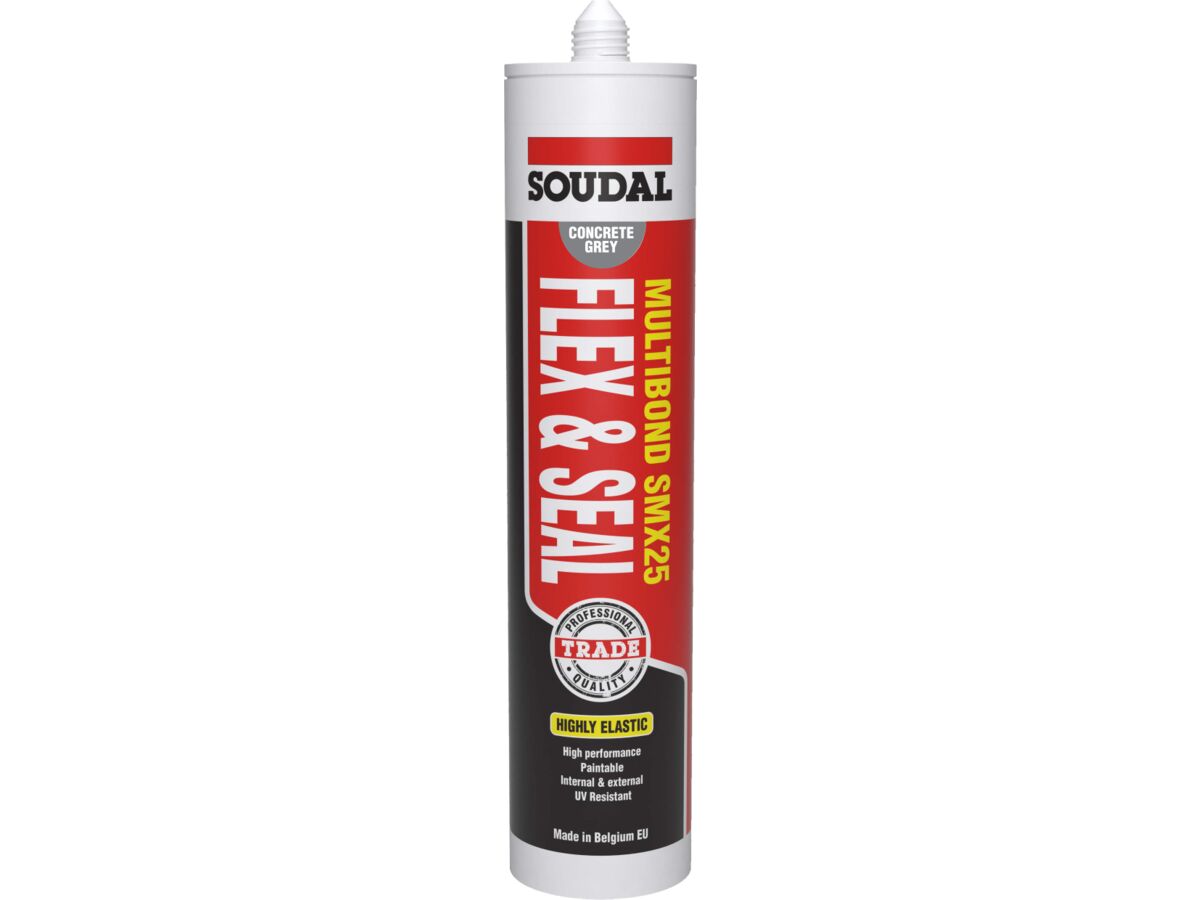Soudal Multibond SMX25 Flex & Seal Concrete Grey 290ml
