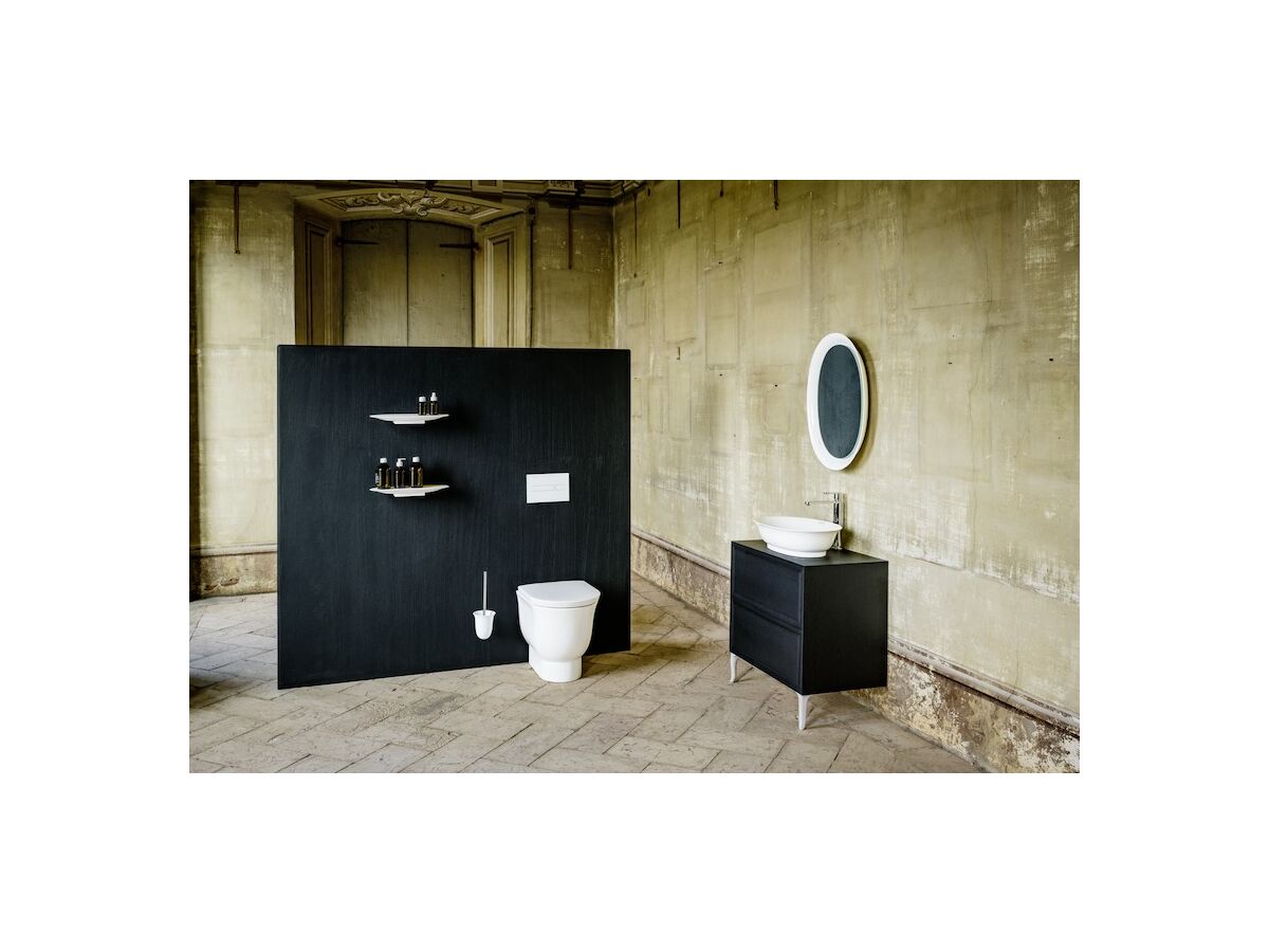 LAUFEN New Classic Rimless Back to Wall Pan and Soft Close Quick Release Seat (4 Star)