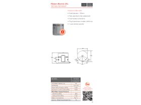 Specification Sheet - Rheem 25L Electric Hot Water System