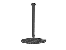 Hero - Sussex Scala Nova Vertical Shower 300mm PVD Brushed Gunmetal
