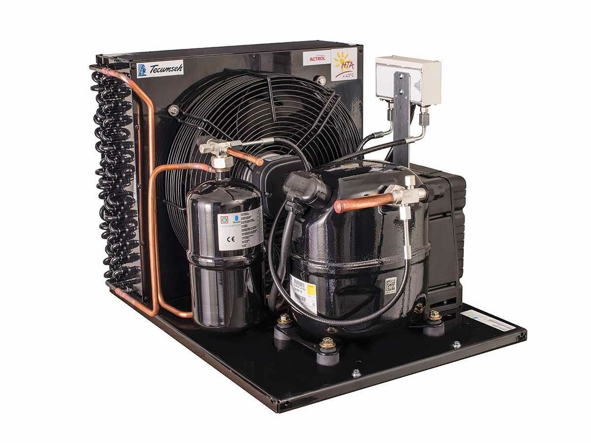 Tecumseh AJ2 HTA Condensing Unit with Pressure Control