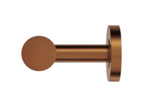 Supporting Image - Mizu Drift Reversible Toilet Roll Holder Brushed Bronze - Side