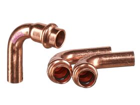 >B< Maxipro Elbow 90 Degree x 3/8" OD x 3/8" ID Bag of 3
