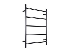 Mizu Drift MK2 550 x 800mm Heated Towel Rail Low Voltage 24V Matte Black