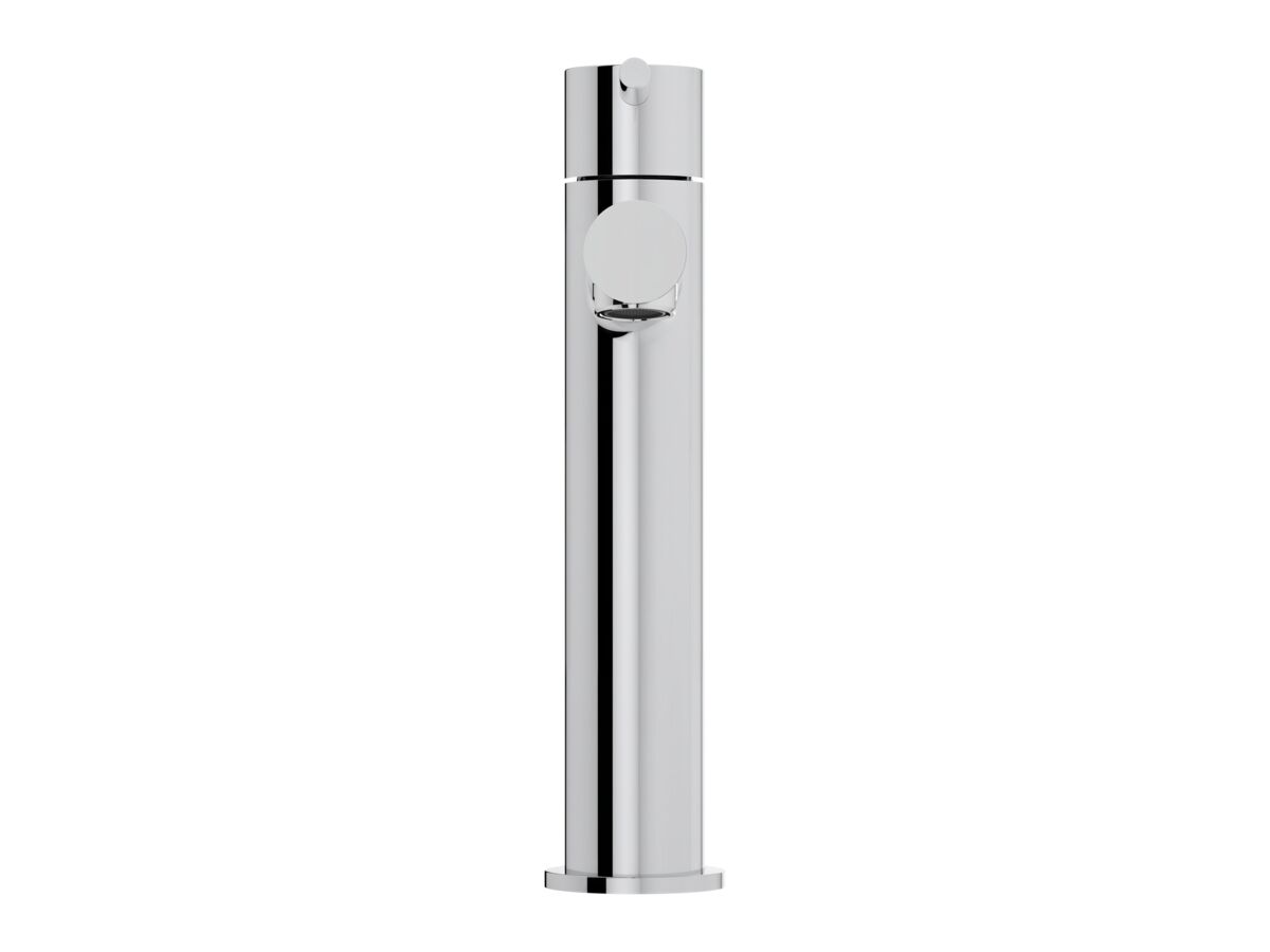 Supporting Image 2 - Mizu Drift Medium Height Basin Mixer Tap Straight Spout Chrome (6 Star) Lead Free