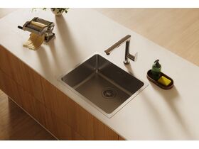 In Situ - Memo Oscar Inset/Undermount Extended Single Bowl Sink 500mm Overflow No Taphole - Inset
