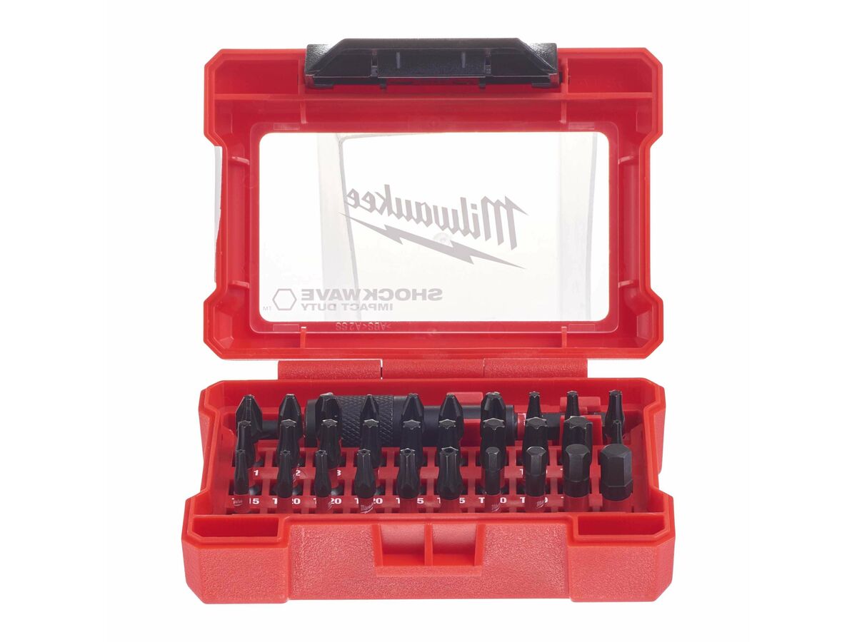 Milwaukee 32 Piece Shockwave Bit Set