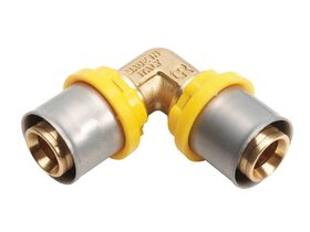 Duopex Gas Crimp Elbow