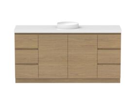 Hero - Posh Domaine 1800mm Floor Mount Vanity Unit Conventional Single Bowl 50mm Top