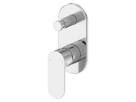 Mizu Soothe MK2 Shower Mixer With Diverter Trimset Chrome
