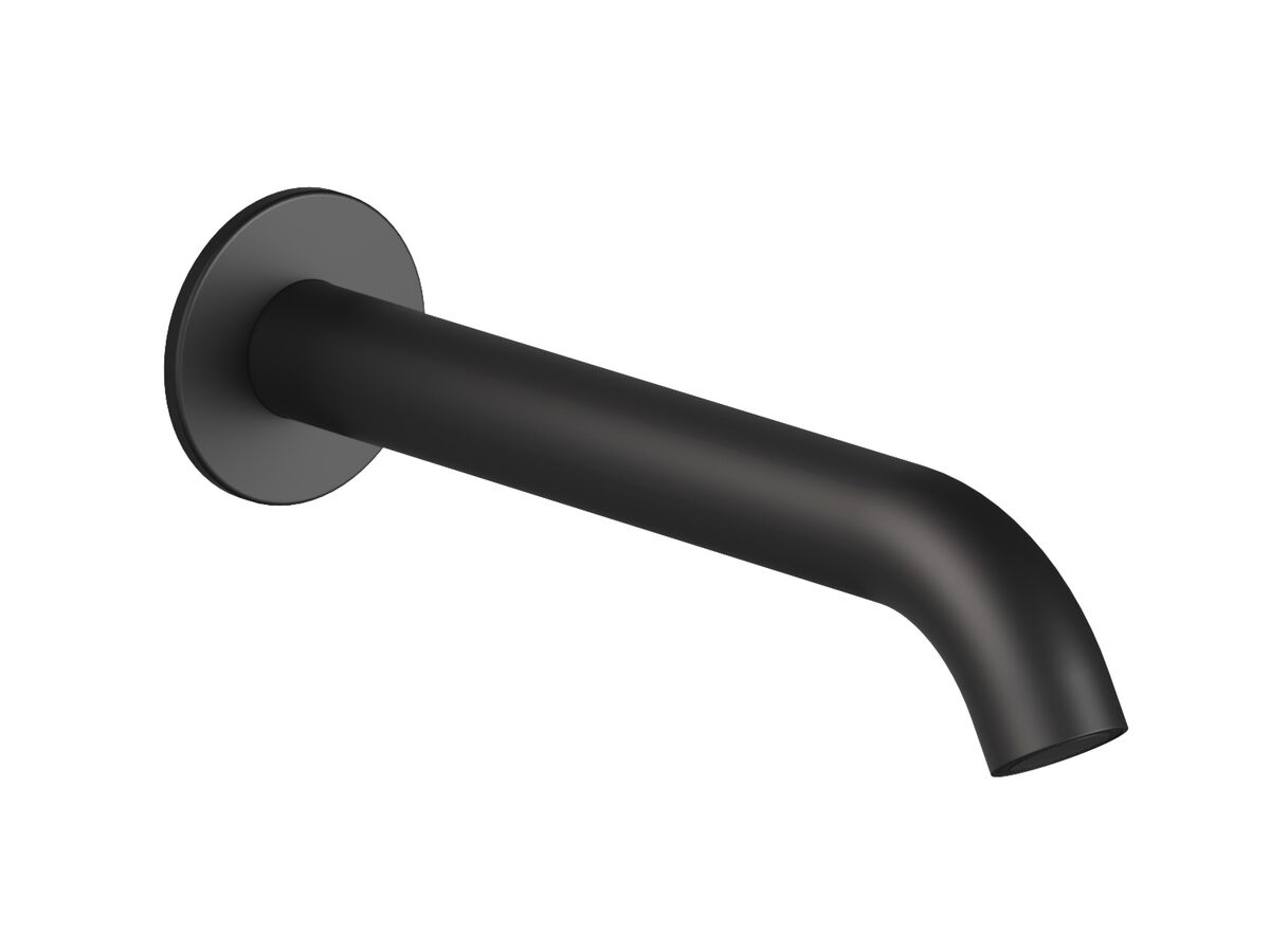 Hero - Faucet Strommen Vara Wall Bath Outlet 200mm Matte Black (6 Star) Lead Free